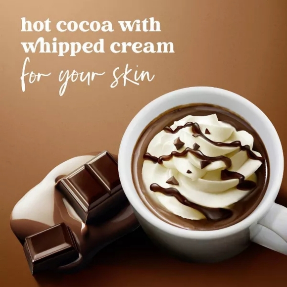 Dove Limited Edition Holiday Treats Body Wash & Scrub Set -  Hot Cocoa Swirl - Picture 2 of 5